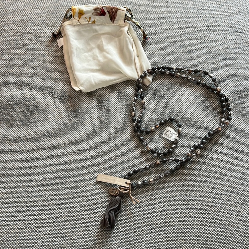 Chan Luu handcrafted beaded necklace